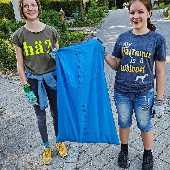 Antonia Bauer und Svea Jensen waren fleißige Sammlerinnen.